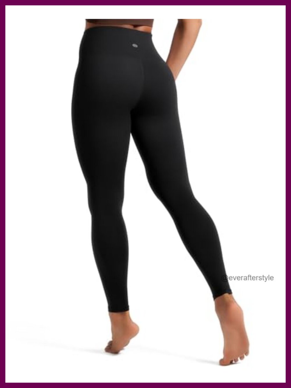 Ultra High Waisted Nylon Leggings 27" for Women Yoga Activewear
